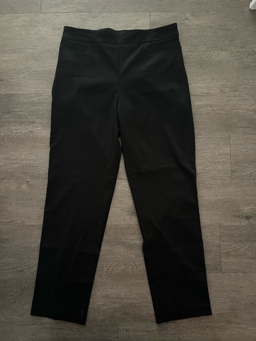 Sharagano Black Women's Straight-Leg Dress Pants